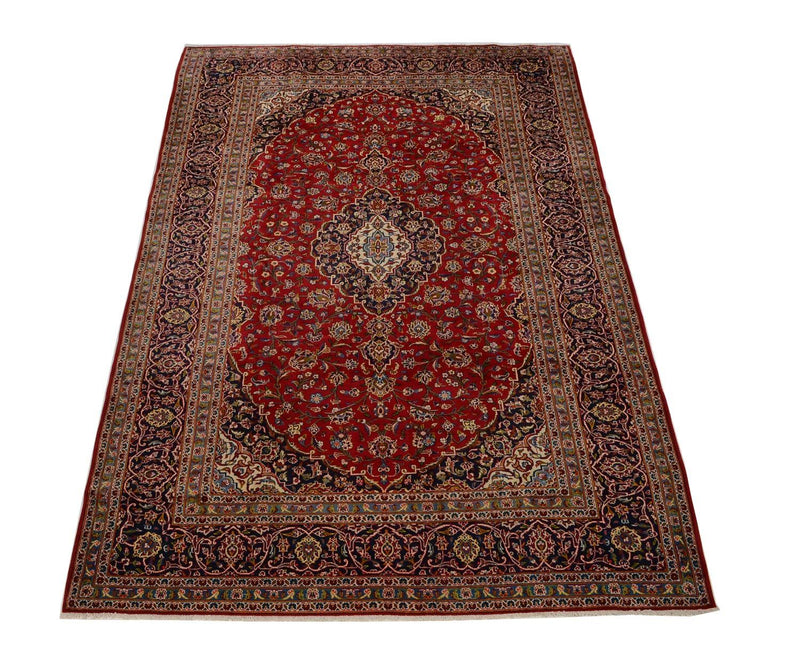Perzisch tapijt - Keshan - 359 x 242 cm - rood