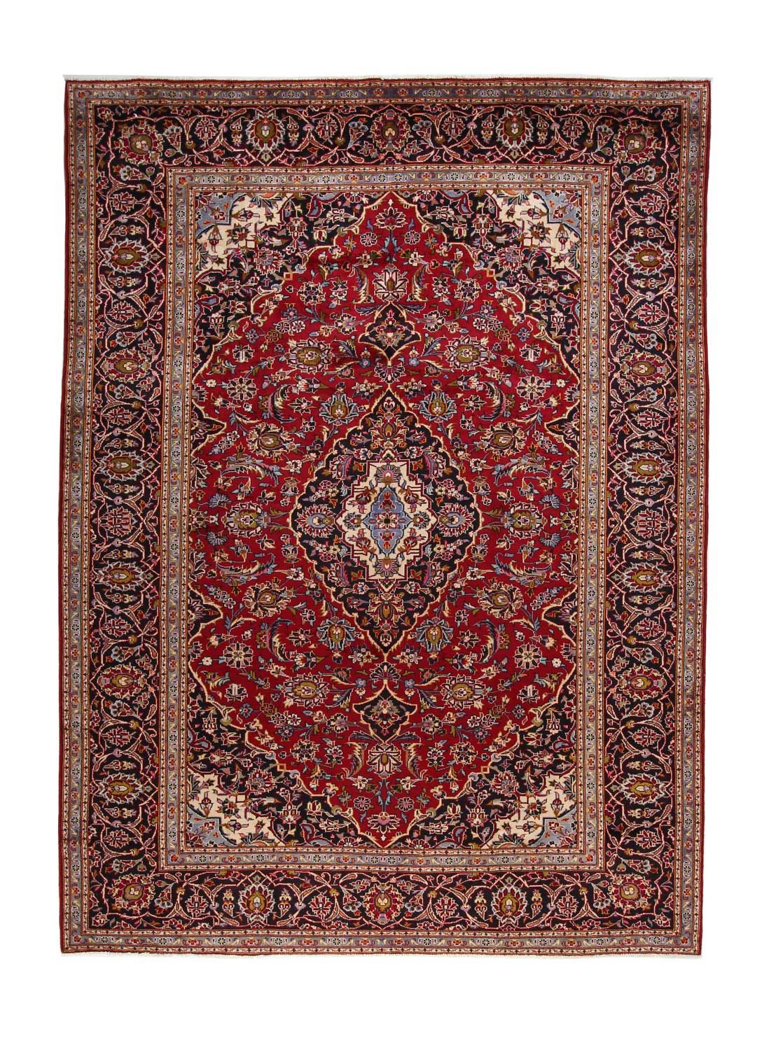 Perzisch tapijt - Keshan - 342 x 251 cm - rood
