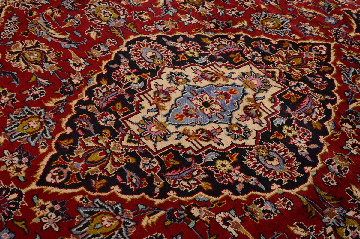 Perzisch tapijt - Keshan - 342 x 251 cm - rood