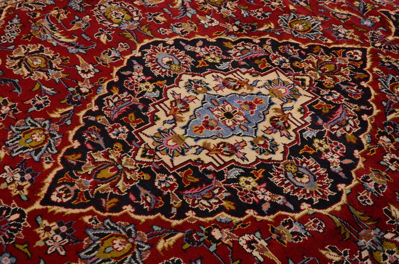 Perzisch tapijt - Keshan - 342 x 251 cm - rood