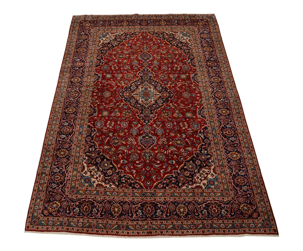 Perzisch tapijt - Keshan - 380 x 254 cm - rood