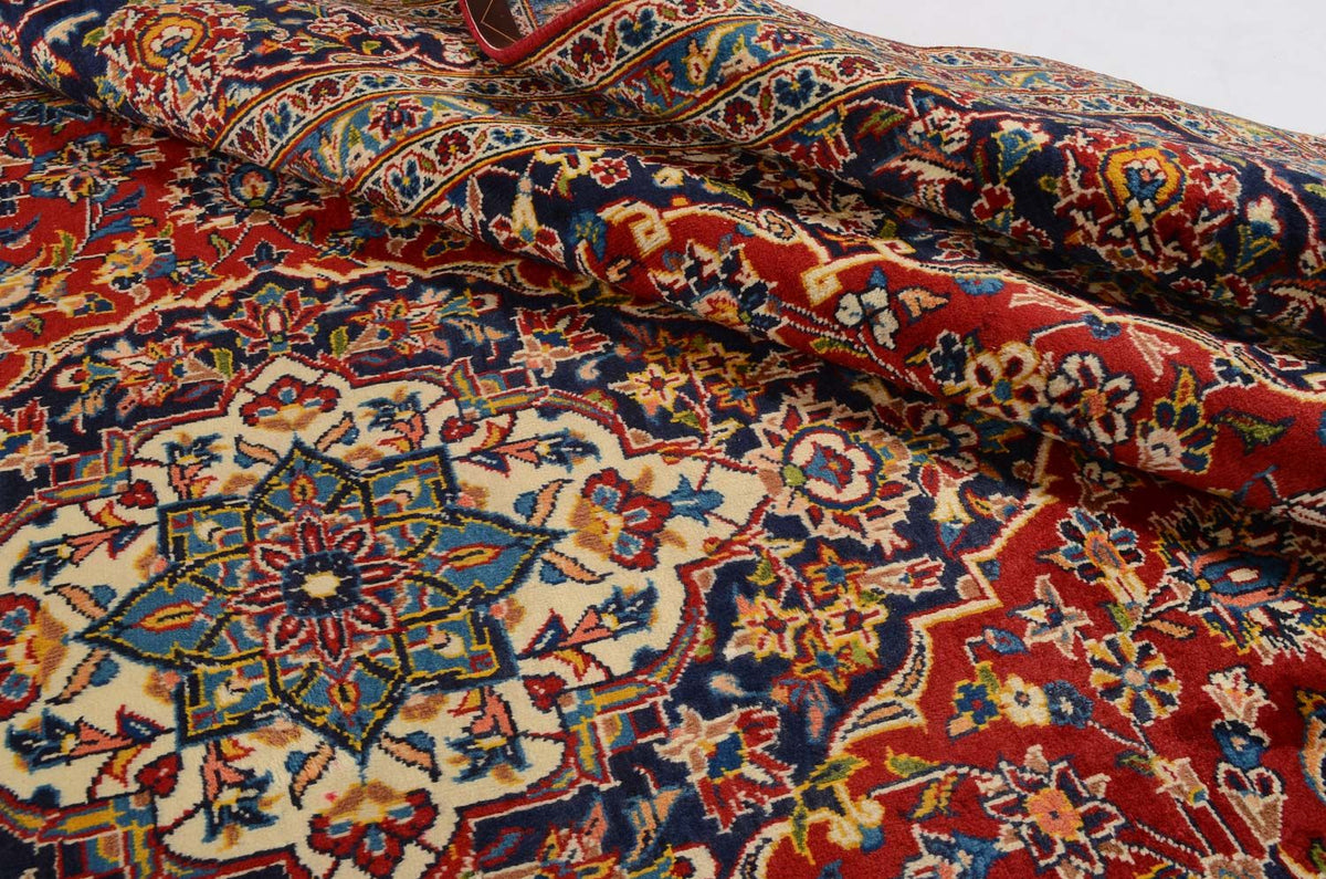 Perzisch tapijt - Keshan - 350 x 240 cm - rood