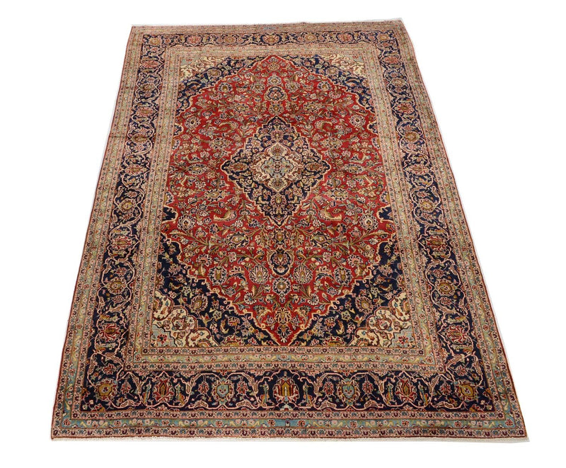 Perzisch tapijt - Keshan - 374 x 251 cm - rood