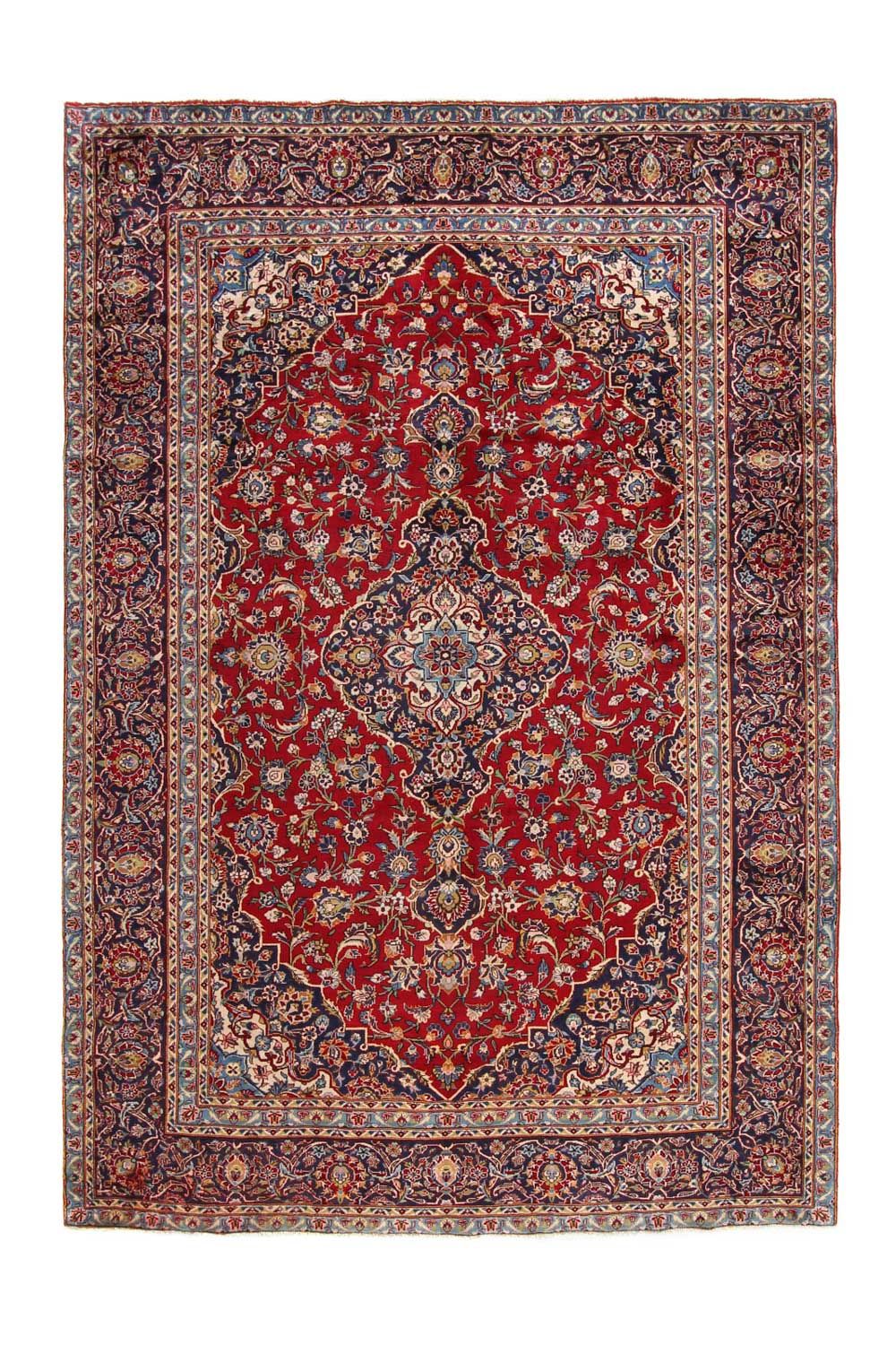 Perzisch tapijt - Keshan - 349 x 239 cm - rood