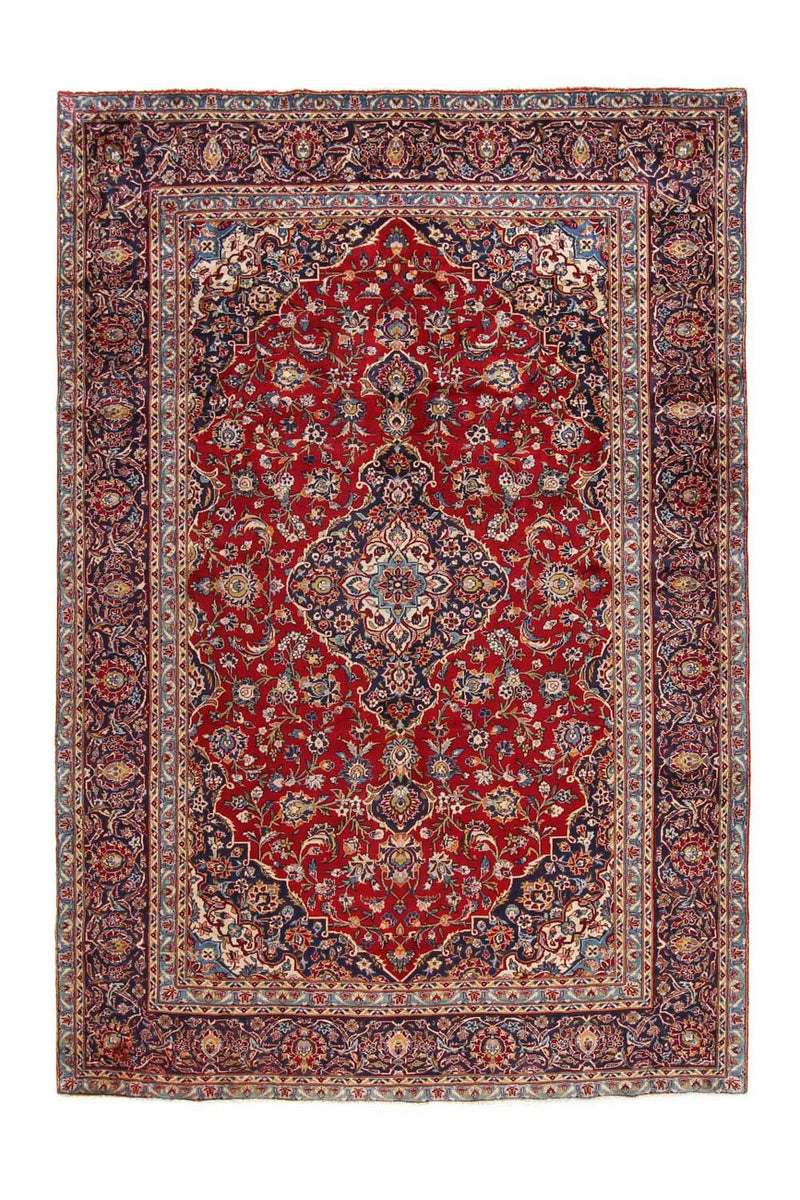 Perzisch tapijt - Keshan - 349 x 239 cm - rood