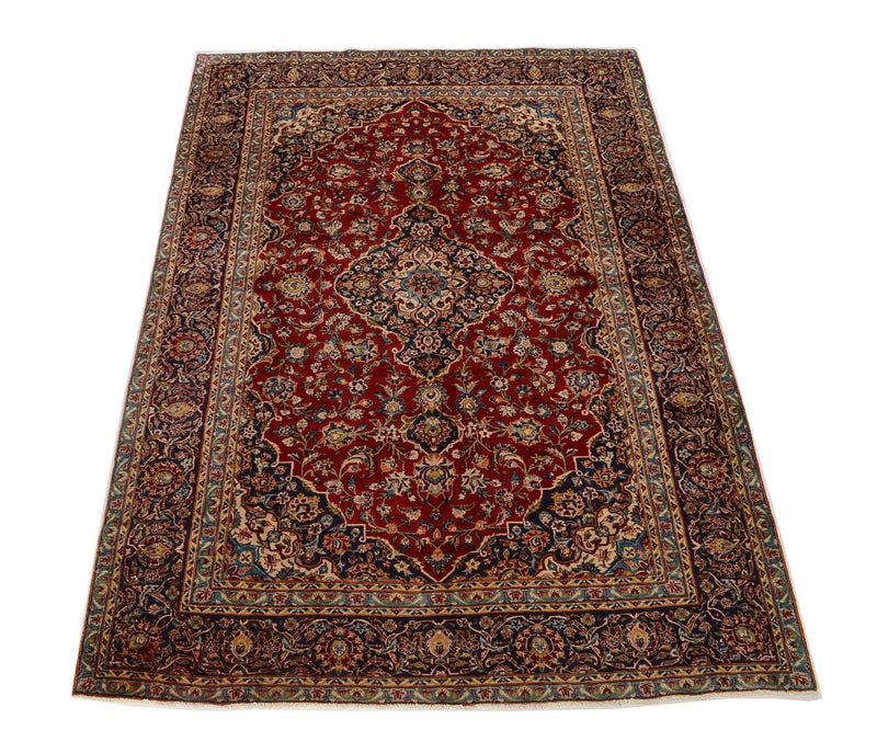 Perzisch tapijt - Keshan - 349 x 239 cm - rood