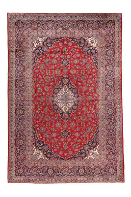 Perzisch tapijt - Keshan - 349 x 239 cm - rood