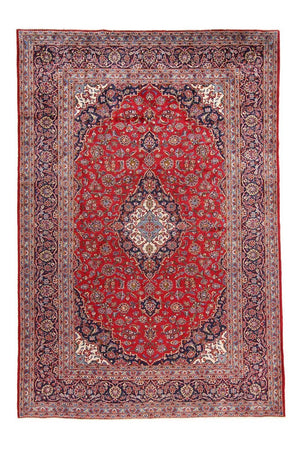 Perzisch tapijt - Keshan - 349 x 239 cm - rood