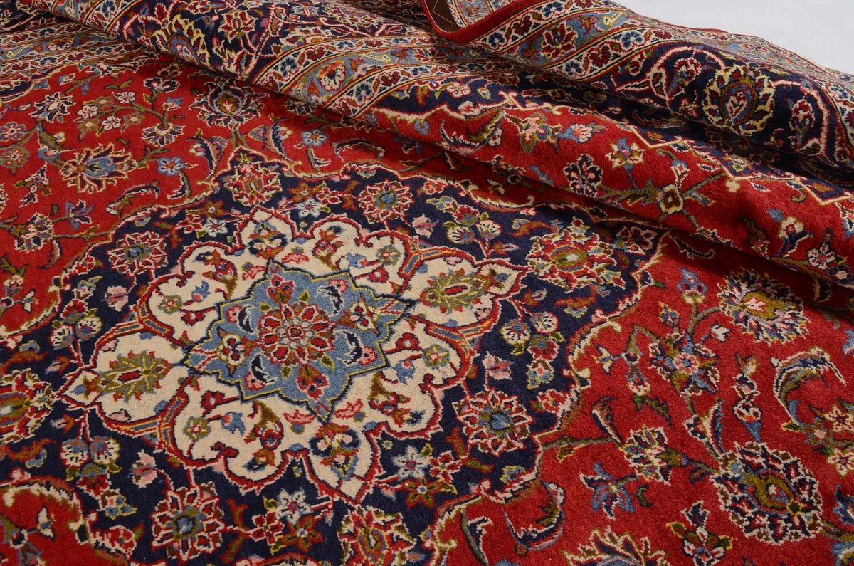 Perzisch tapijt - Keshan - 349 x 239 cm - rood