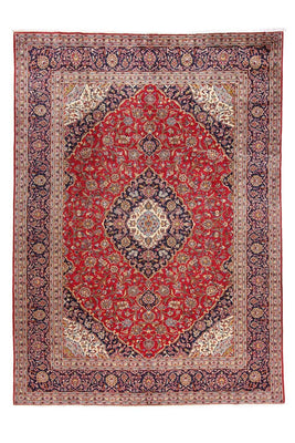 Perzisch tapijt - Keshan - 345 x 254 cm - rood