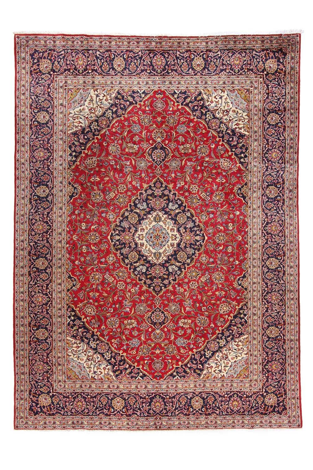 Perzisch tapijt - Keshan - 345 x 254 cm - rood