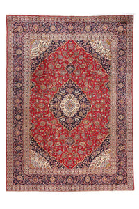 Perzisch tapijt - Keshan - 345 x 254 cm - rood