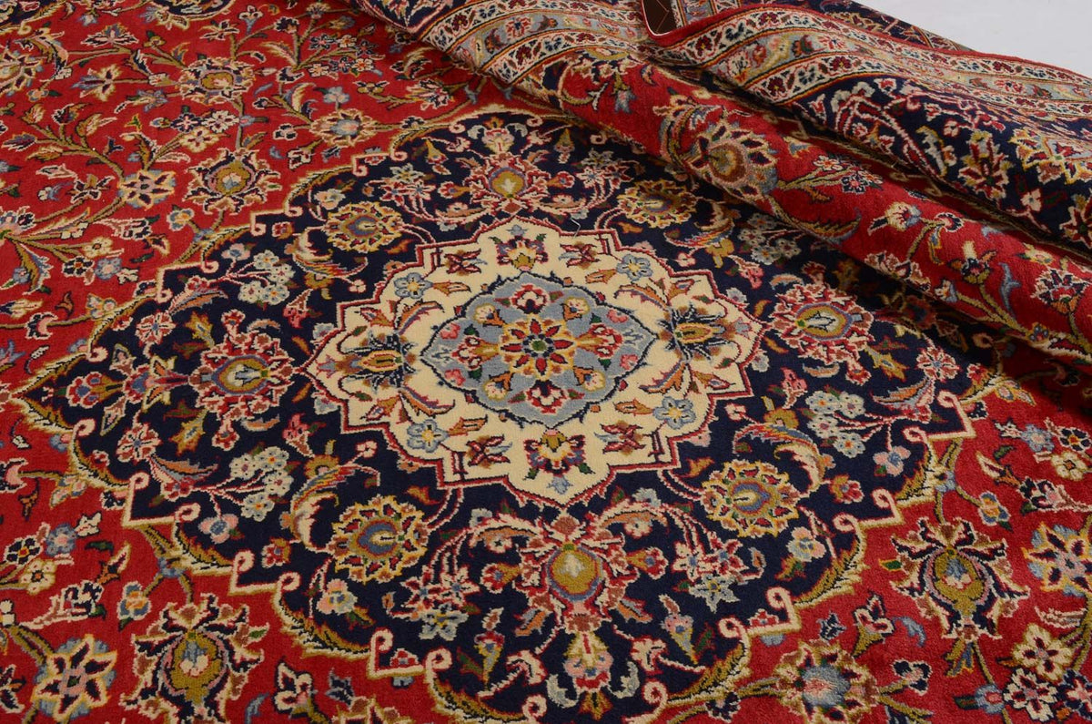 Perzisch tapijt - Keshan - 345 x 254 cm - rood