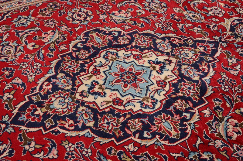 Perzisch tapijt - Keshan - 351 x 239 cm - rood
