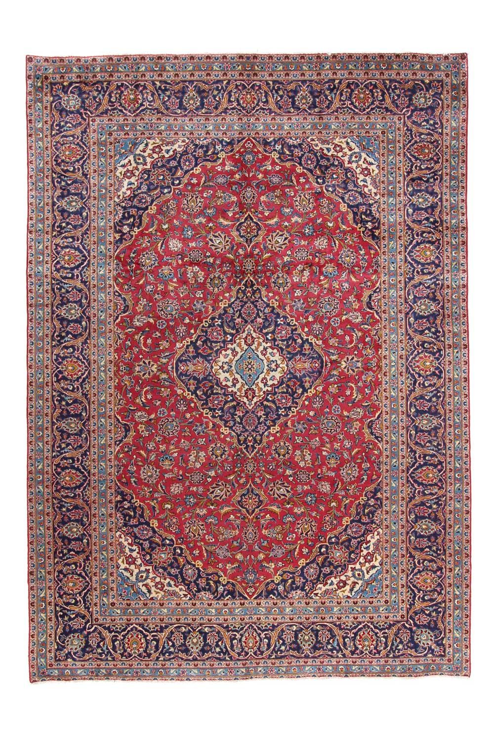 Perzisch tapijt - Keshan - 344 x 243 cm - rood