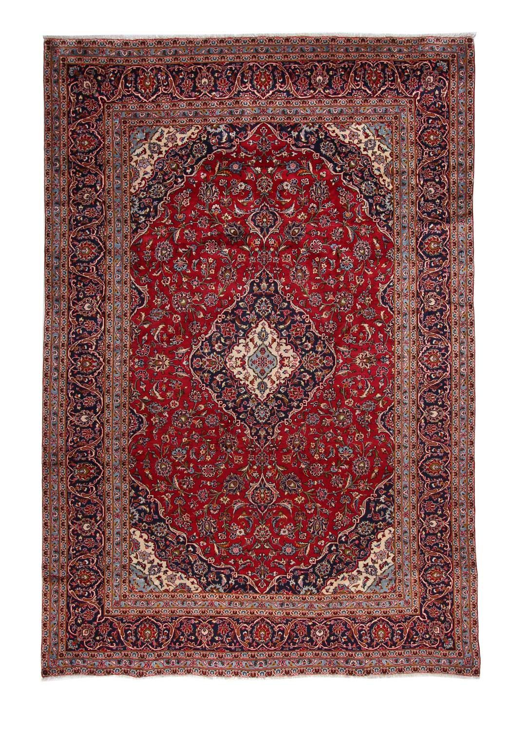 Perzisch tapijt - Keshan - 363 x 247 cm - rood
