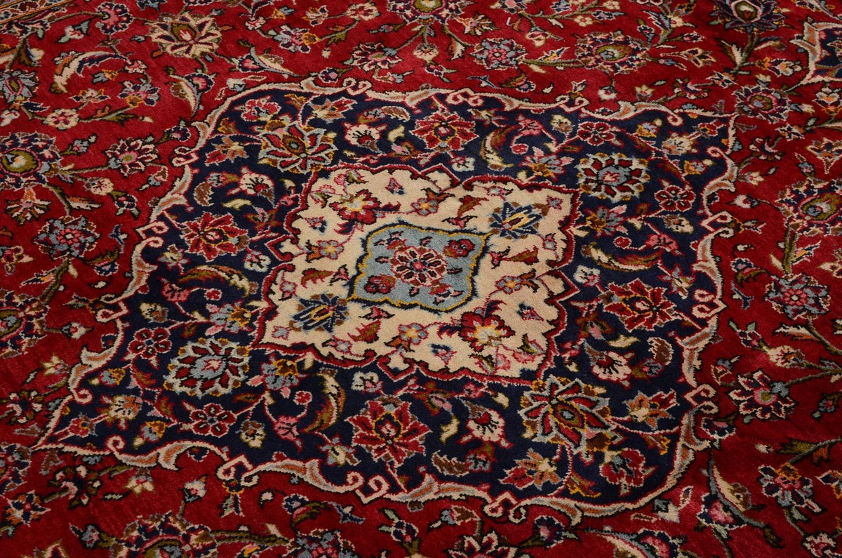 Perzisch tapijt - Keshan - 363 x 247 cm - rood