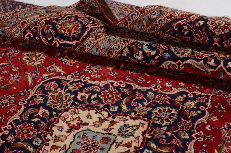 Perzisch tapijt - Keshan - 363 x 247 cm - rood