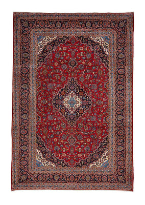 Perzisch tapijt - Keshan - 365 x 253 cm - rood