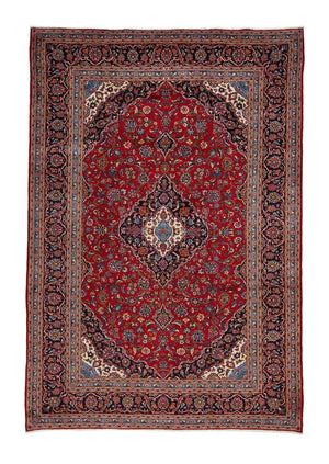 Perzisch tapijt - Keshan - 365 x 253 cm - rood