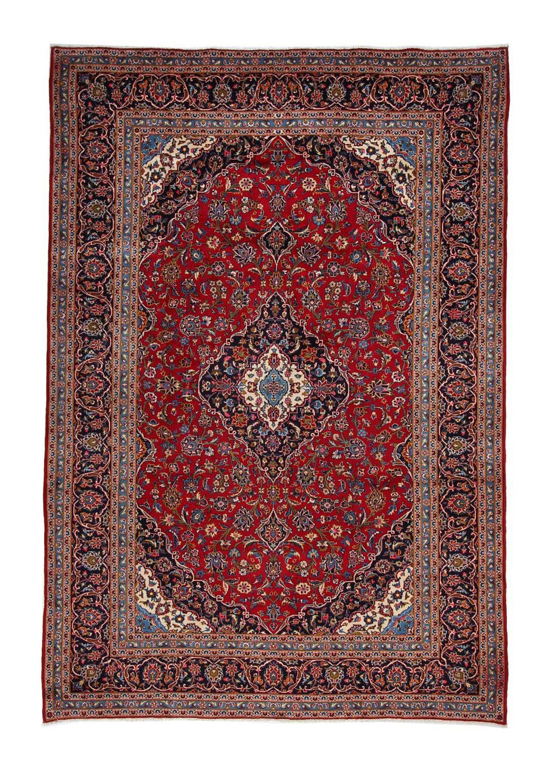 Perzisch tapijt - Keshan - 365 x 253 cm - rood