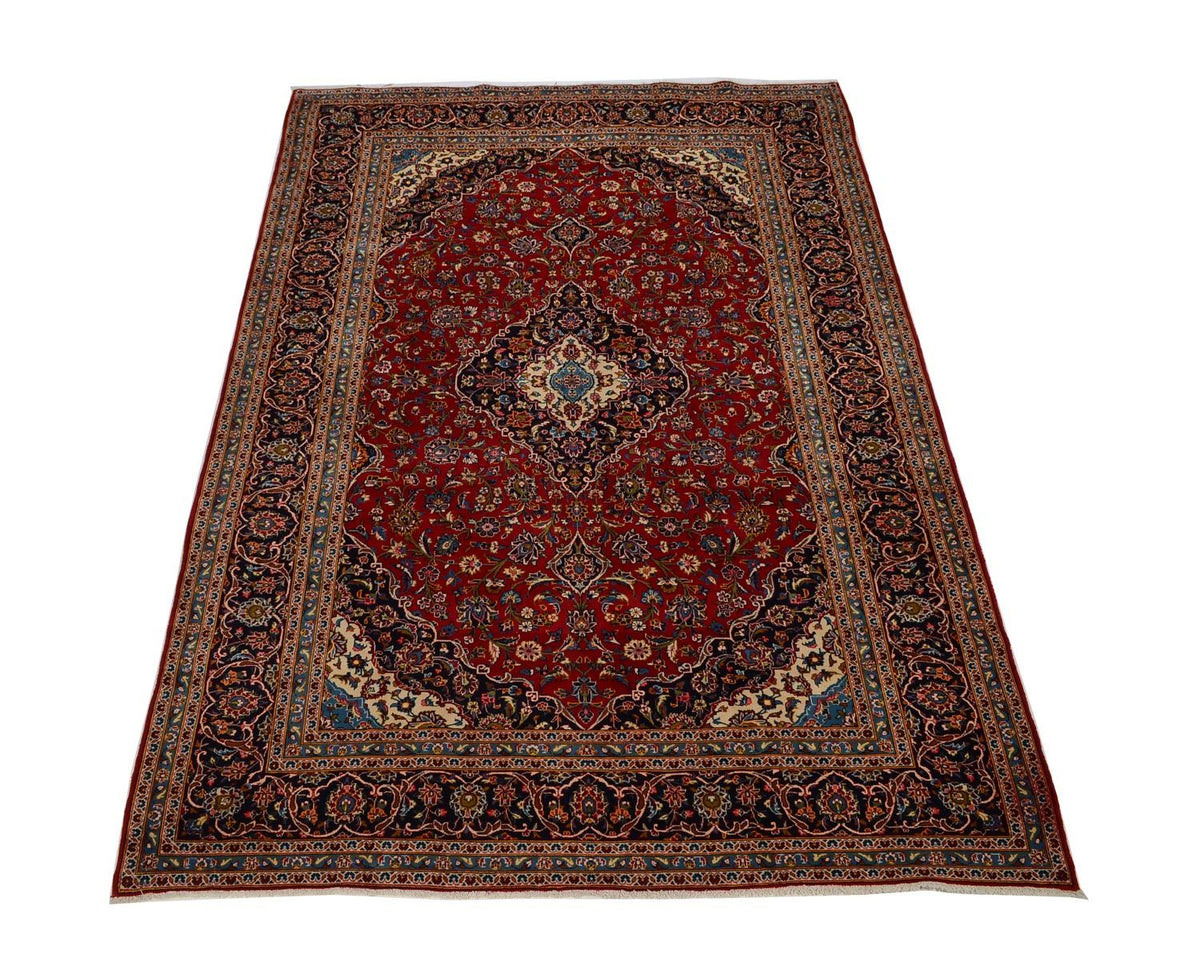 Perzisch tapijt - Keshan - 365 x 253 cm - rood