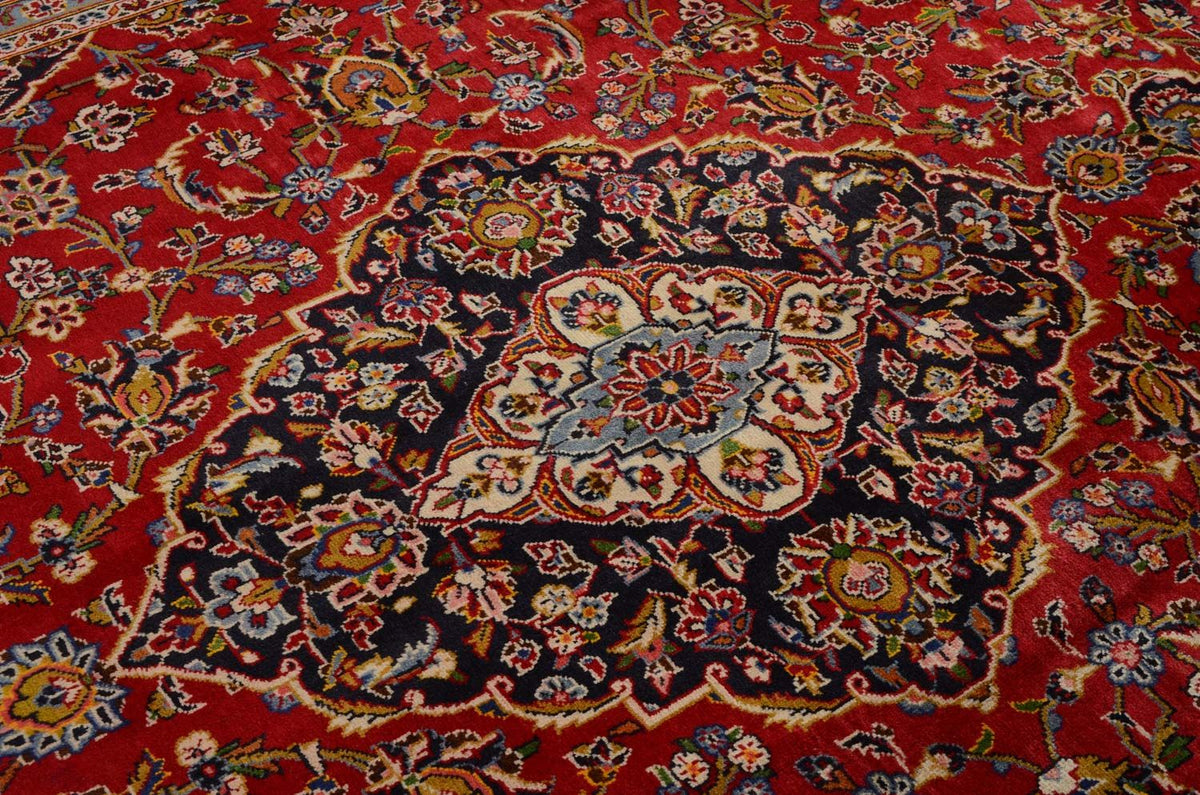 Perzisch tapijt - Keshan - 342 x 246 cm - rood