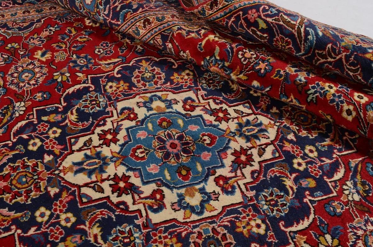 Perzisch tapijt - Keshan - 328 x 237 cm - rood
