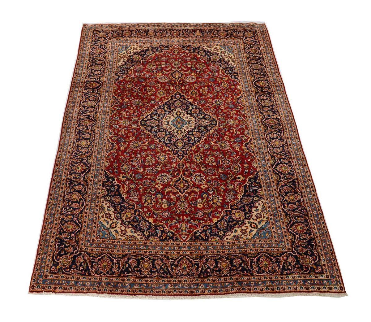 Perzisch tapijt - Keshan - 358 x 246 cm - rood