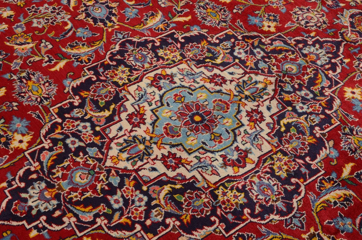 Perzisch tapijt - Keshan - 332 x 231 cm - rood