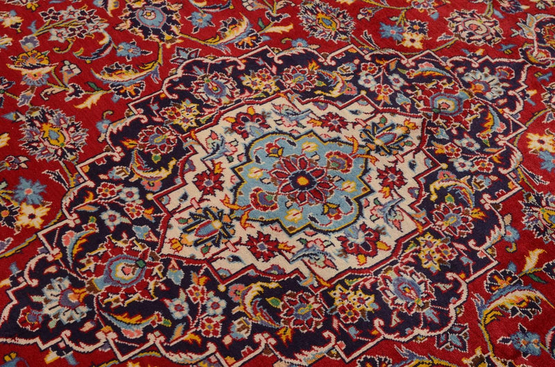 Perzisch tapijt - Keshan - 332 x 231 cm - rood
