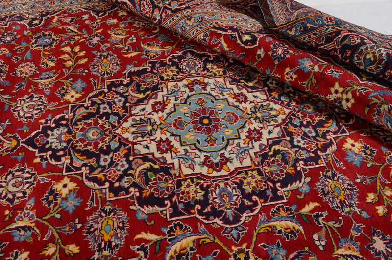 Perzisch tapijt - Keshan - 332 x 231 cm - rood