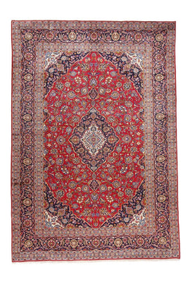 Perzisch tapijt - Keshan - 349 x 246 cm - rood