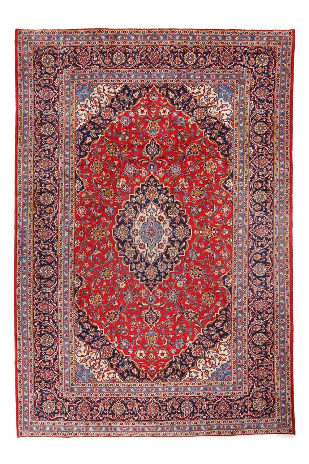 Perzisch tapijt - Keshan - 350 x 242 cm - rood