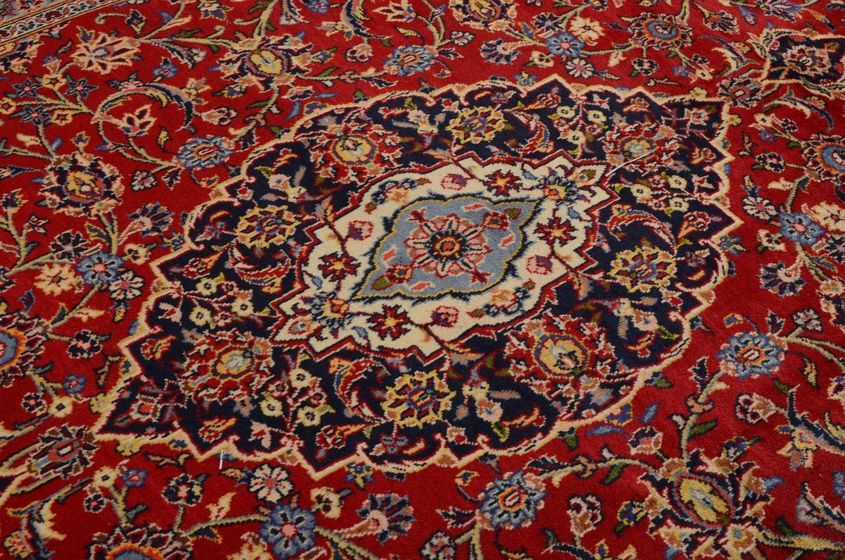 Perzisch tapijt - Keshan - 336 x 241 cm - rood