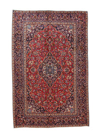 Perzisch tapijt - Keshan - 295 x 192 cm - rood