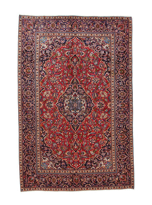 Perzisch tapijt - Keshan - 295 x 192 cm - rood
