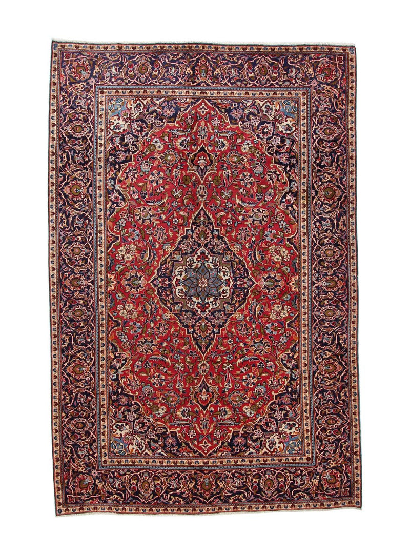 Perzisch tapijt - Keshan - 295 x 192 cm - rood