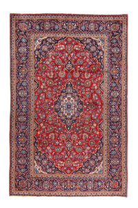 Perzisch tapijt - Keshan - 305 x 198 cm - rood