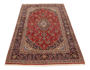 Perzisch tapijt - Keshan - 305 x 202 cm - rood