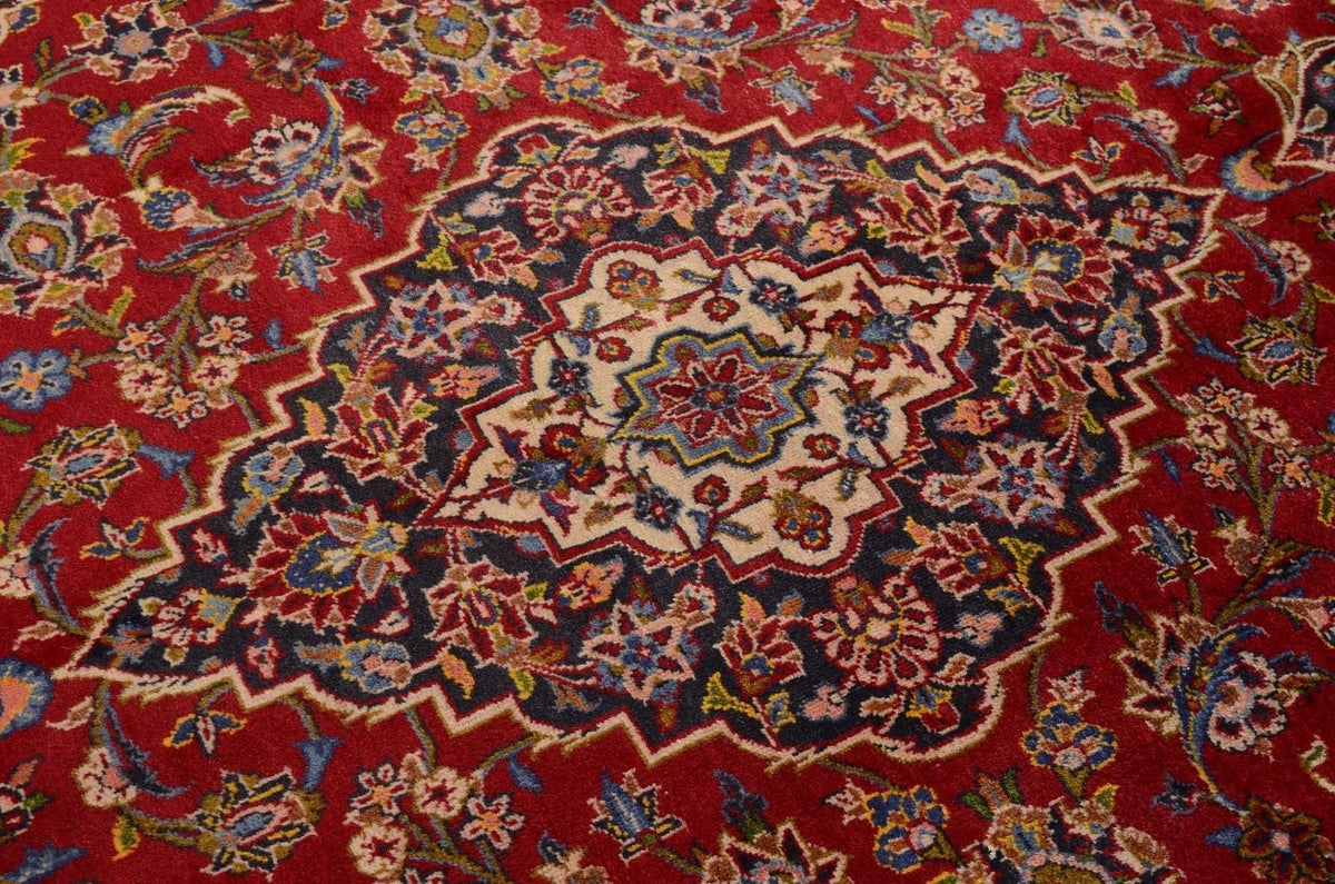 Perzisch tapijt - Keshan - 300 x 199 cm - rood