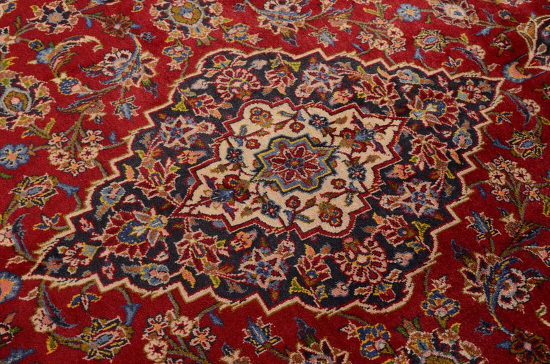 Perzisch tapijt - Keshan - 300 x 199 cm - rood