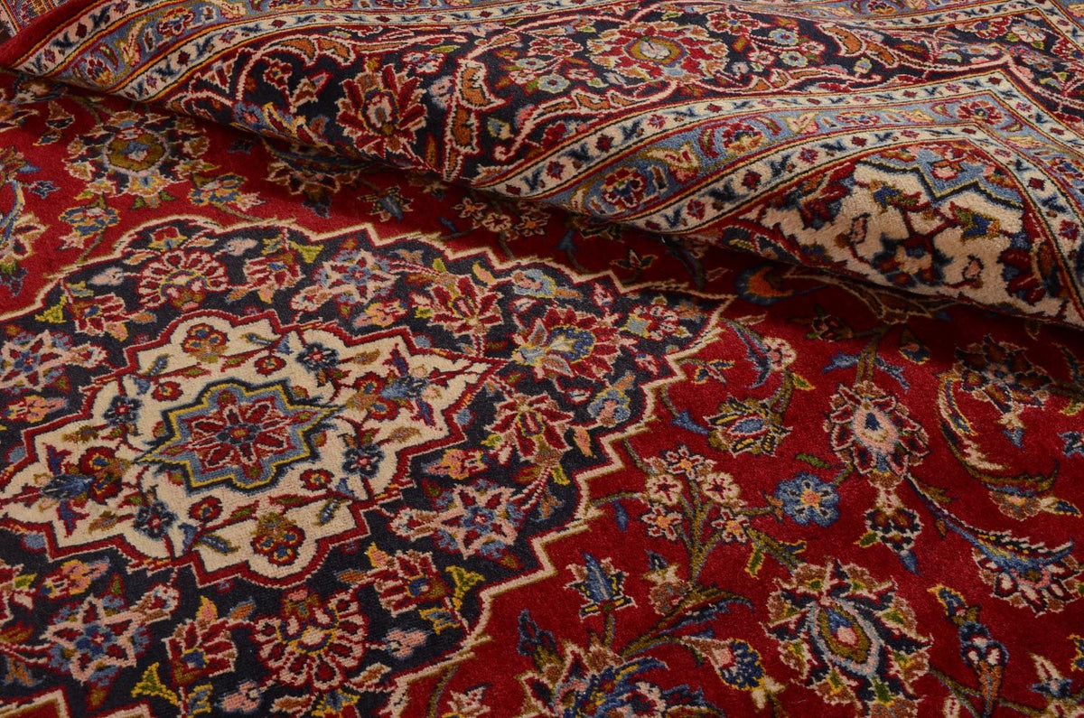 Perzisch tapijt - Keshan - 300 x 199 cm - rood