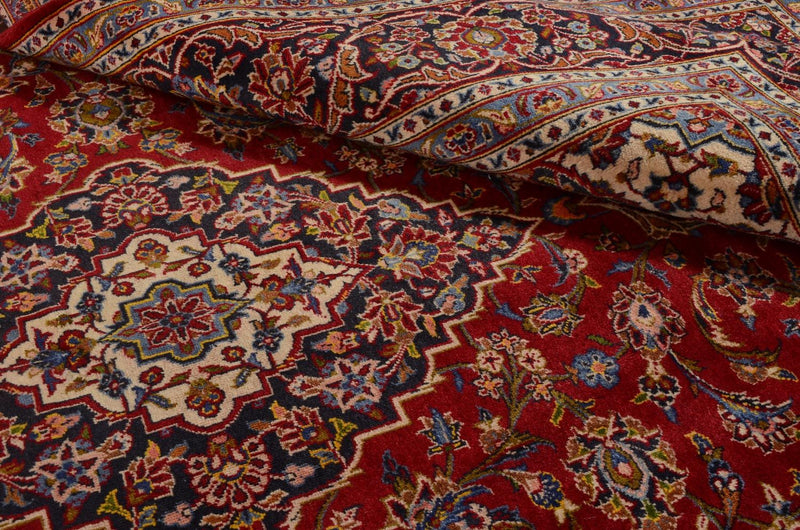 Perzisch tapijt - Keshan - 300 x 199 cm - rood