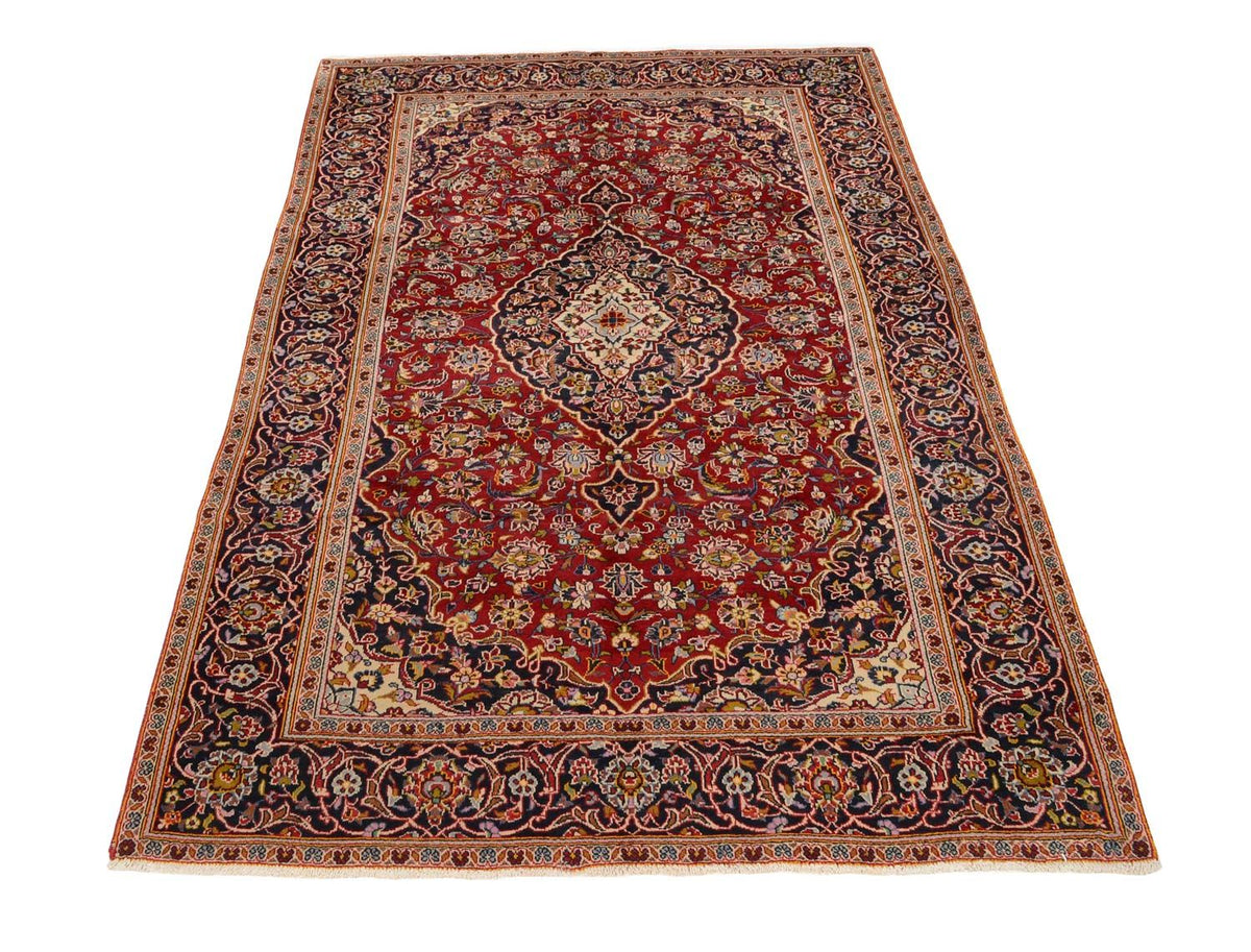 Perzisch tapijt - Keshan - 299 x 194 cm - rood