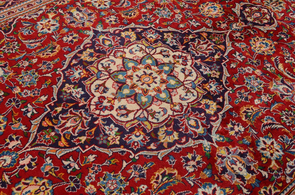 Perzisch tapijt - Keshan - 297 x 200 cm - rood