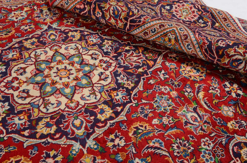 Perzisch tapijt - Keshan - 297 x 200 cm - rood