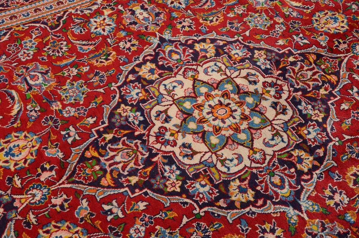 Perzisch tapijt - Keshan - 290 x 195 cm - rood