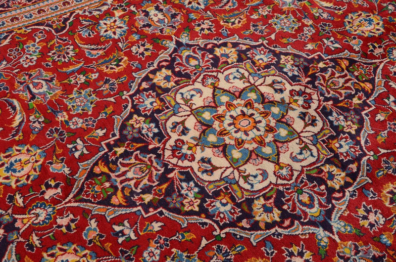 Perzisch tapijt - Keshan - 290 x 195 cm - rood