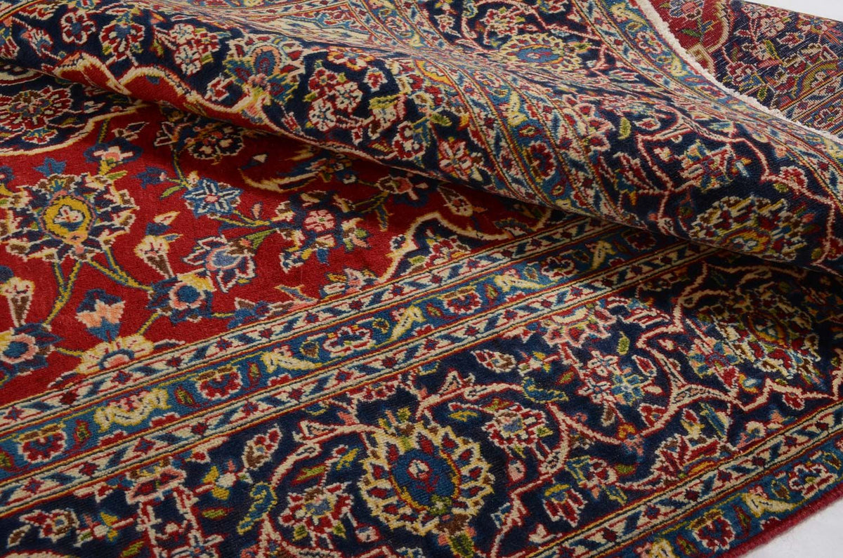 Perzisch tapijt - Keshan - 286 x 194 cm - rood